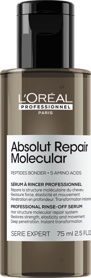 L'Oréal Professionnel Absolut Repair Molecular Rinse-off Serum 75ml Travel Size