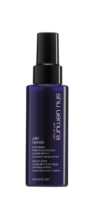 Shu Uemura yūbi blonde purple blow dry serum 100ml