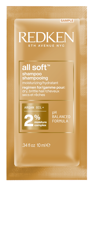Redken All Soft Shampoo 10ml Sachet